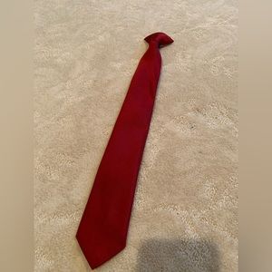 Red Clip-on Tie